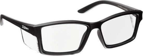 Scherma occhiali con finestratura completa - +2.0 Dioptre lente trasparente - Certificato CE EN166 - lente condensazione libera UV400