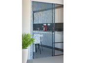 Tenda Antimosca Antirumore Catenella Perline A Caduta Pannello Porta Finestra Casa Blu - 120x220 - Blu