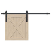 Kit Anta Scorrevole per Armadio 91 cm in Acciaio al Carbonio 4009663