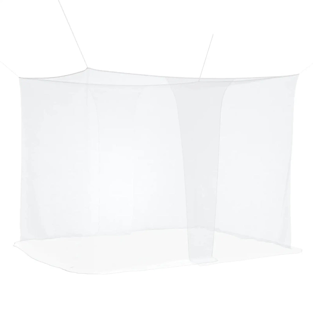 Zanzariera per letto 156 maglia 3 pcs Bianco Poliestere 42033560