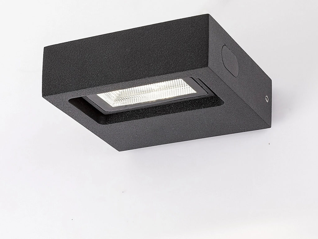 Applique esterna moderna LED 7W Ganges nero Rabalux