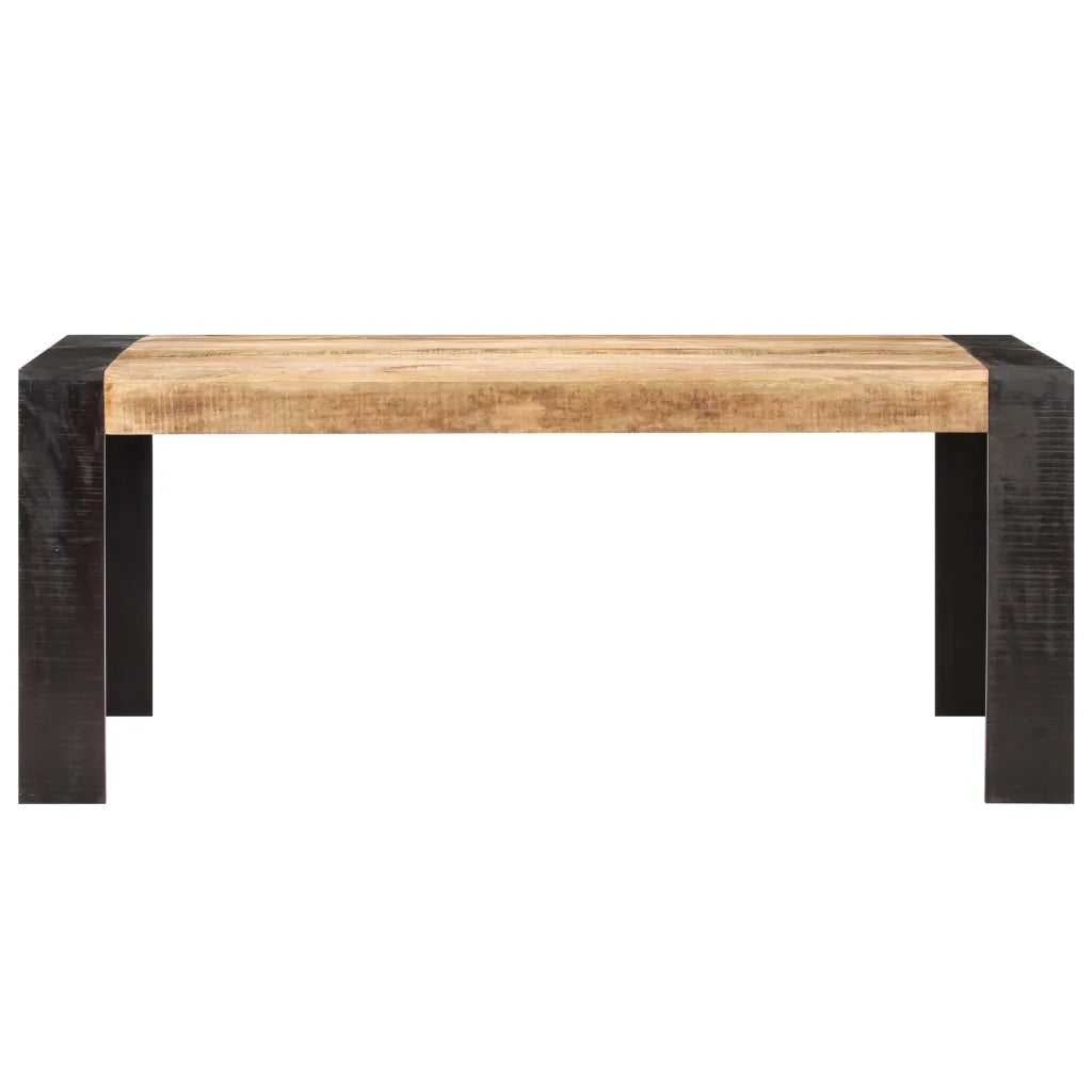 Tavolo da Pranzo 180x90x76 cm in Legno Massello di Mango cod mxl 16956