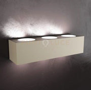 AREA APPLIQUE 6 LUCI BIEMISSIONE SABBIA 1127-A6-SA