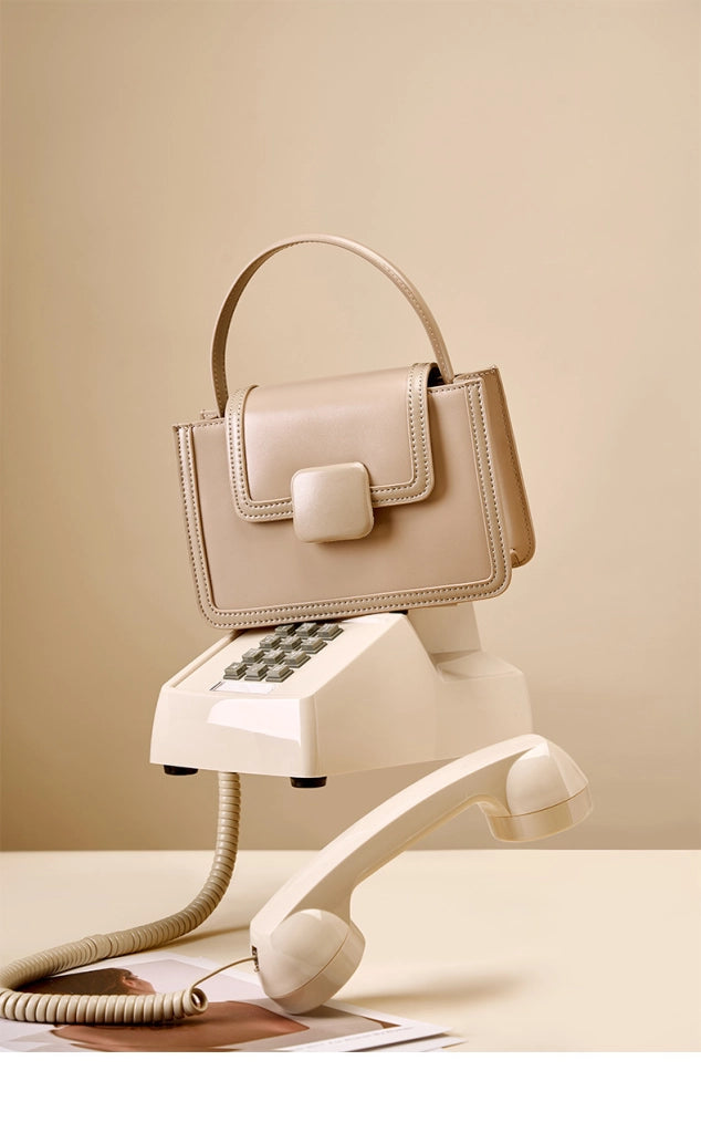 Borse da donna alla moda in vera pelle, portafoglio, borsa a tracolla, borsa con manico superiore, borsetta marrone