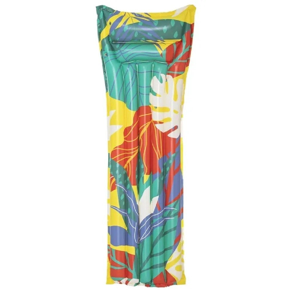 Trade Shop - Materassino Gonfiabile Air Mat Multicolor 2 Tubi 183 X 69 Cm Fantasie Ass. 44033 -