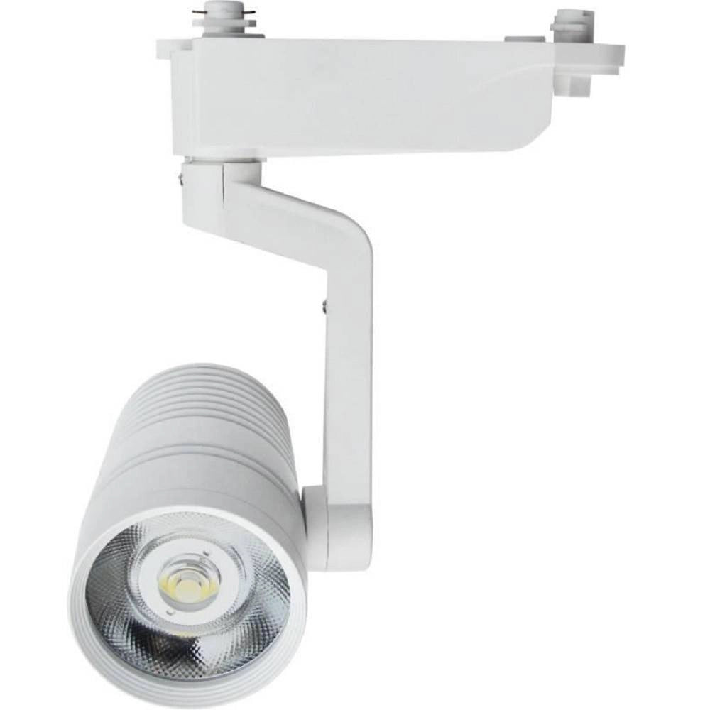 Trade Shop - Faretto Binario Led Cob 10 Watt Bianco Per Staffa Luce Naturale Fredda F-10w8a -