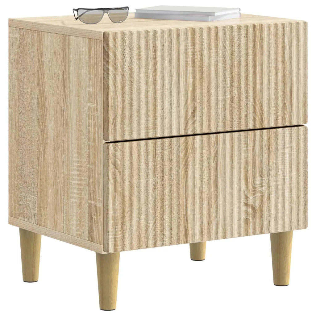 Armadio da Notte con cassetto Rovere Sonoma 43 x 34,5 x 48 cm 894529