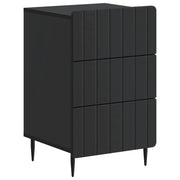 Armadio da Notte Nero 43x 41 x 68 cm Legno ingegnerizzato 894326