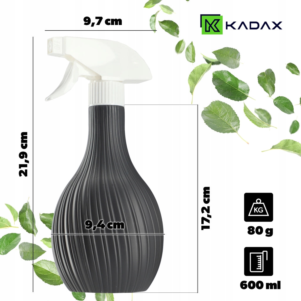 Spruzzatore manuale KADAX per piante e fiori, 600 ml, regolabile.