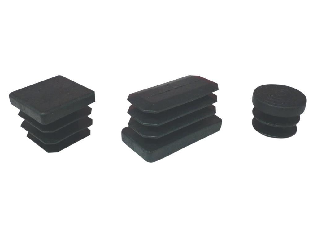 BL PUNTALE ALETTATO TONDO 16 MM NERO 10 PZ- 5,0 blister
