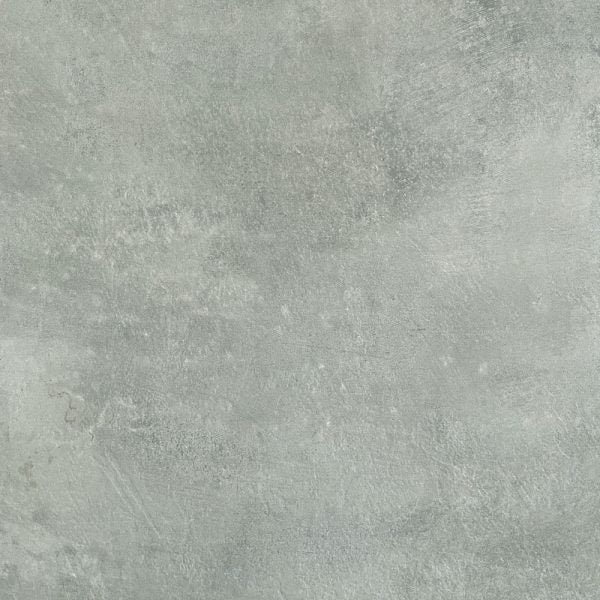 Tavolo Allungabile 200-460x90x77 cm Niket Cemento Gambe Bianche