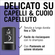 SCHWARZKOPF GEL N 7 TAFT ABSOLUT FIX STYLING GEL 300 ML PER CAPELLI RESISTENTE ALL'ACQUA VEGANO E WATERPROOF