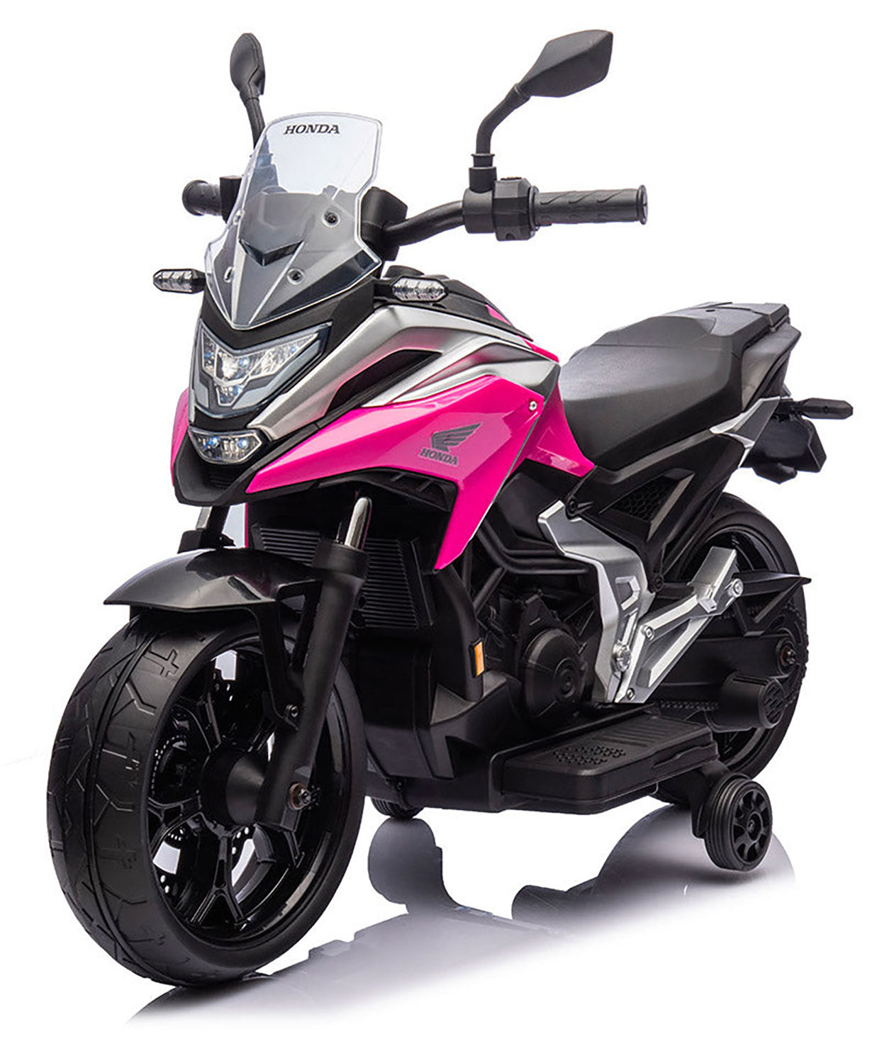 Moto Elettrica per Bambini Licenza Ufficiale Honda NC750X 12V 4,5Ah Rosa