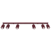 Plafoniera RAYO 6L bordeaux