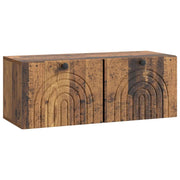 Mobile Porta TV da Muro Legno antico 78,5 x 31 x 30 cm