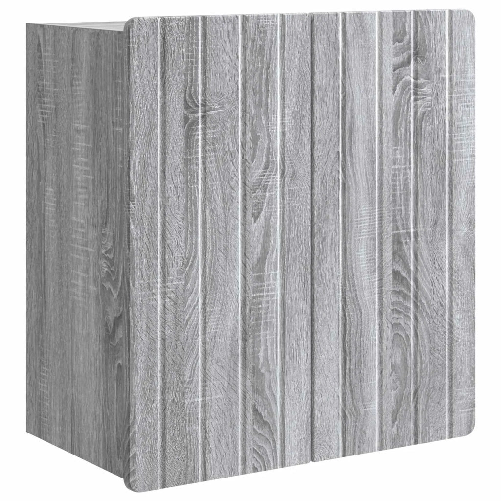 Mobiletto a muro Sonoma grigio 59 x 31 x 64 cm 898241