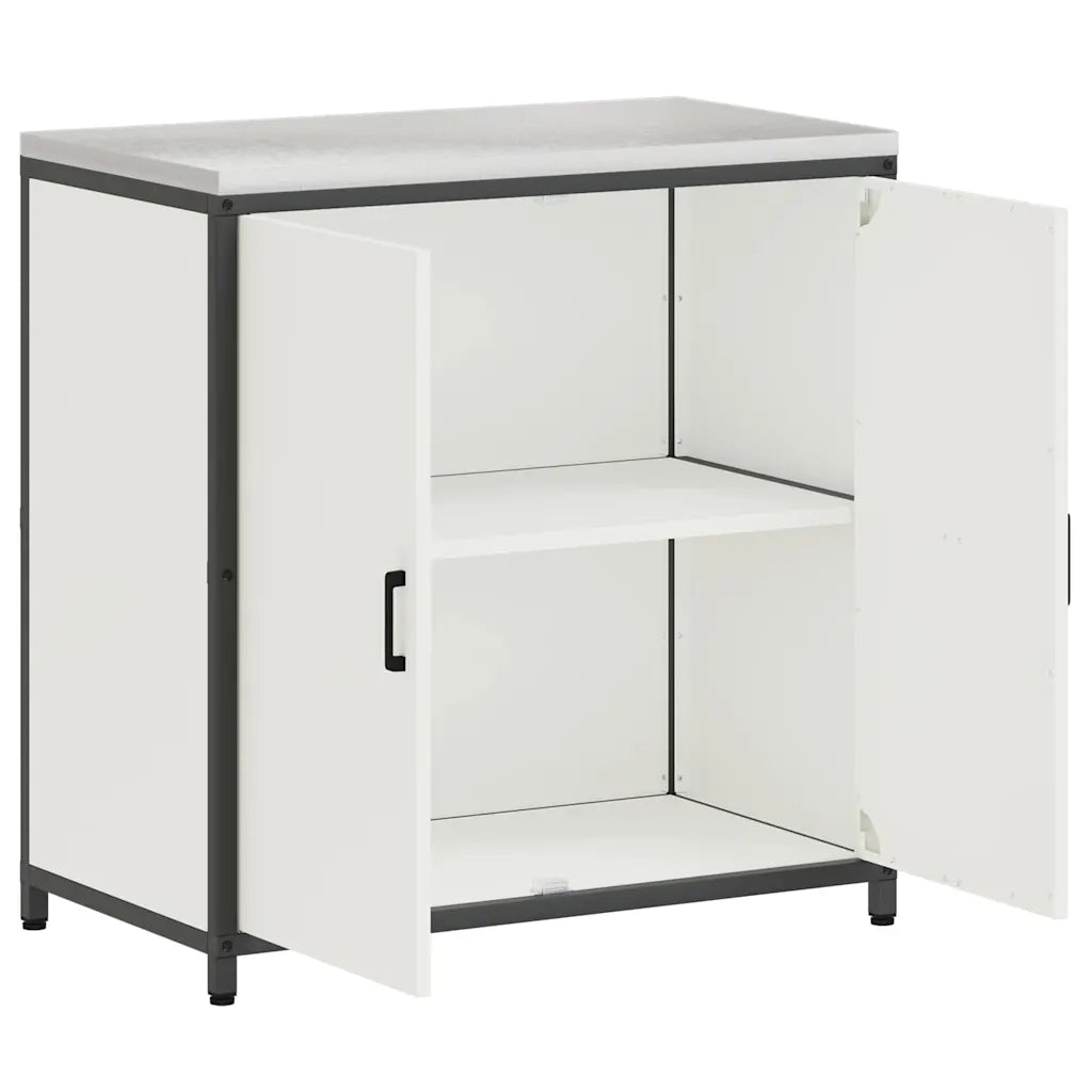 Stoccaggio in cucina con porta Bianco 60 x 50 x 92 cm Acciaio
