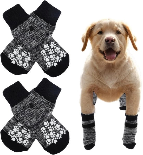 Protezione Antiscivolo per Cane - Pannolino di Protezione - Protezione della Pelle - Trazione - Adesivo Flessibile - Tela di Cotone Respirante - Protezione per le Zampe del Cane
