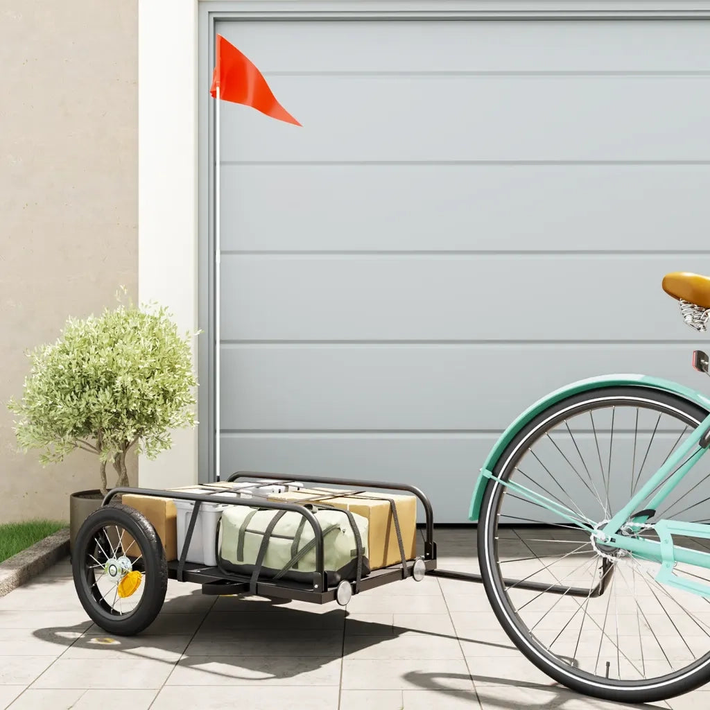 Rimorchio da Bici 122x53x31 cm in Ferro 94201