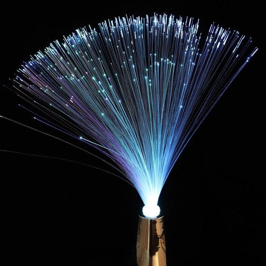 Lampada a fibra ottica con effetto stellato per sala da pranzo - 33 cm