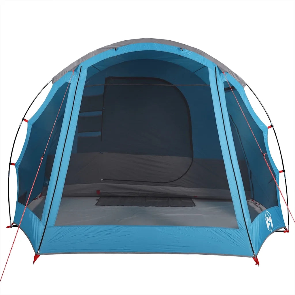 Tenda Familiare per 6 persone-Tenda da campeggio Blu Impermeabile
