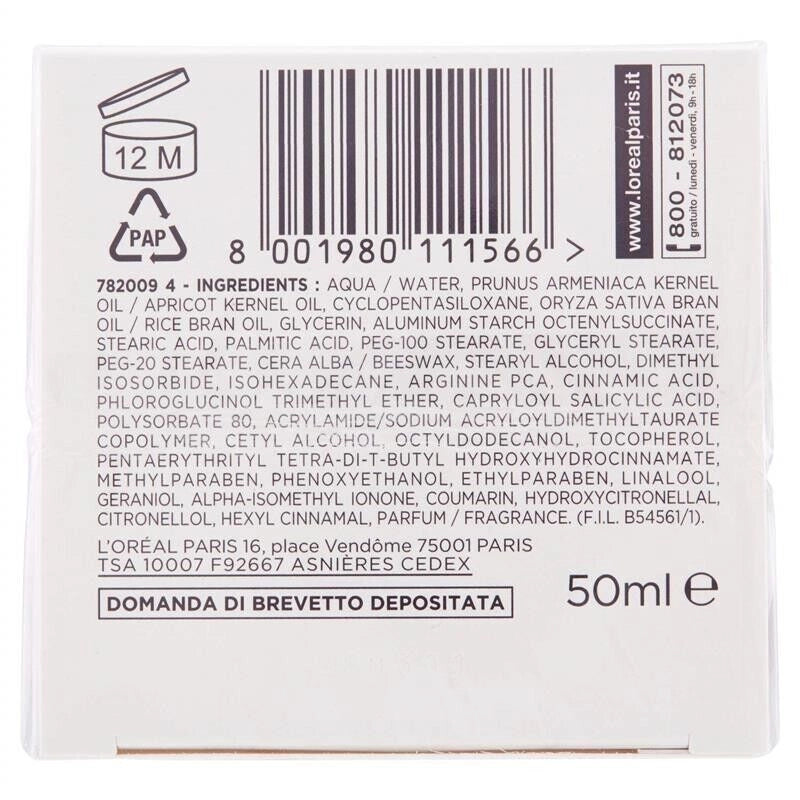 L'OREAL PARIS CREMA ATTIVA ANTIRUGHE INTENSIVA GIORNO E NOTTE 50 ML