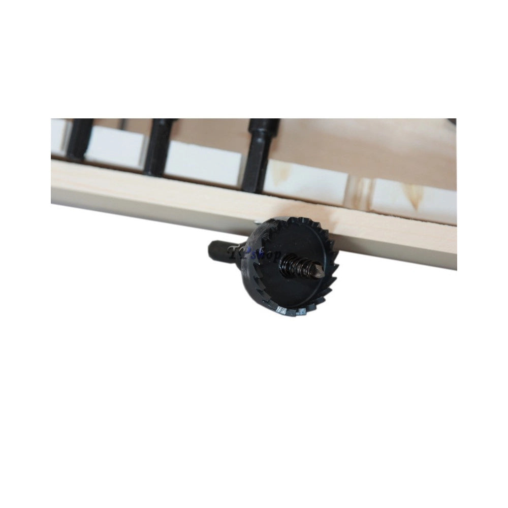 Trade Shop - Set Di 5 Frese A Tazza Hss Denti In Metallo Duro Da 18 30 32 35 55mm Per Ferro -