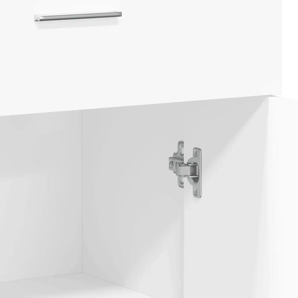 Credenza Bianca 60x30x84 cm in Legno Multistrato 840492