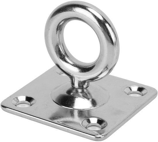 Kit di appendihang per yoga con capacità di carico 250 kg - Acciaio inossidabile - Set di appendiporta per soffitto - Adatto per yoga - Solido e duraturo - Incluso gancio rotante - Hangmat