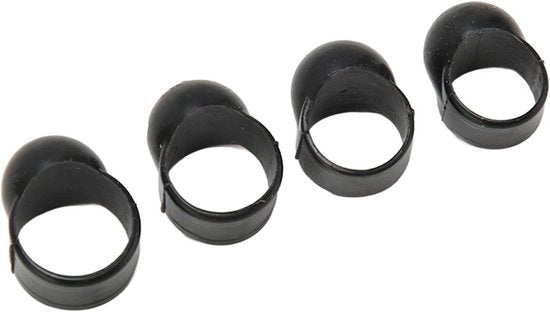 Set di Picks per Handpan - 4 pezzi - Protezione per le dita in plastica in diverse misure - Accessori per cemento