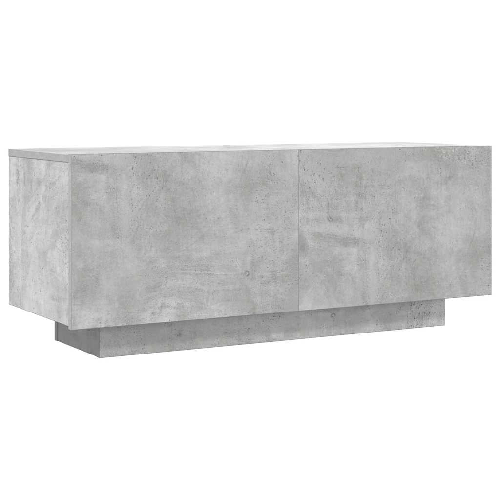 Mobile TV multimediale mensola TV credenza TV per sala da pranzo soggiorno camera da letto 100 x 35 x 40 cm legno ingegnerizzato grigio 02_0025490