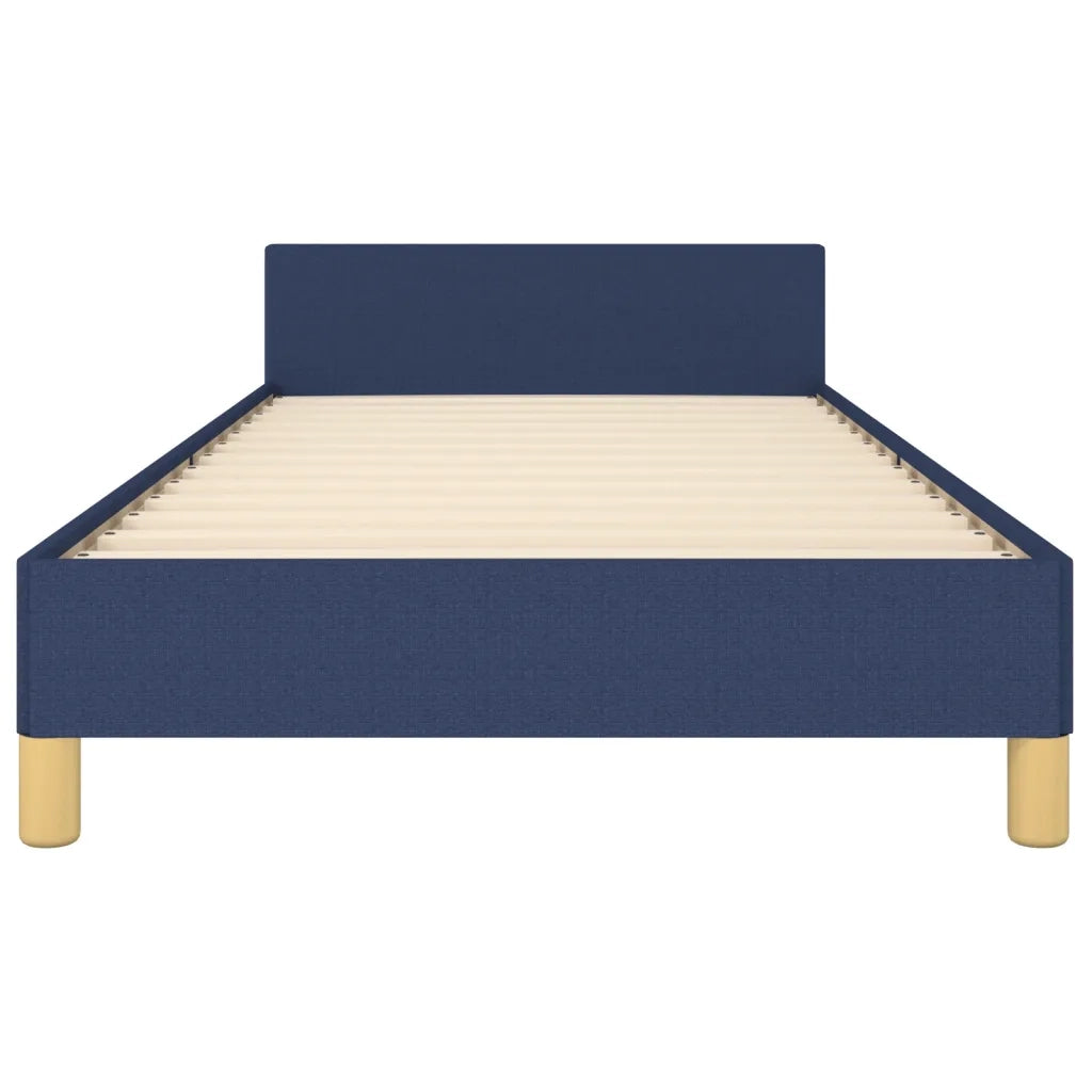 Giroletto senza Materasso Blu 100x200 cm in Tessuto