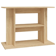 Supporto Acquario 80x35x60cm in Legno Multistrato Rovere Sonoma CFW2617222