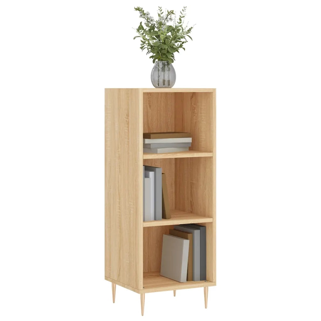 Credenza Rovere Sonoma 34,5x32,5x90 cm in Legno Multistratocod mxl 80394