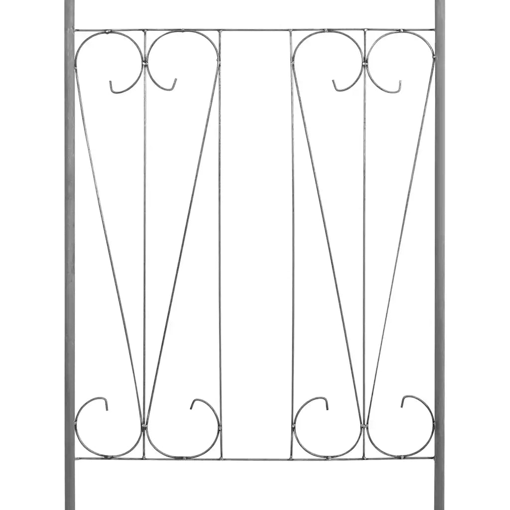 Arco da Giardino per Piante Rampicanti Verde Scuro CFW8170372