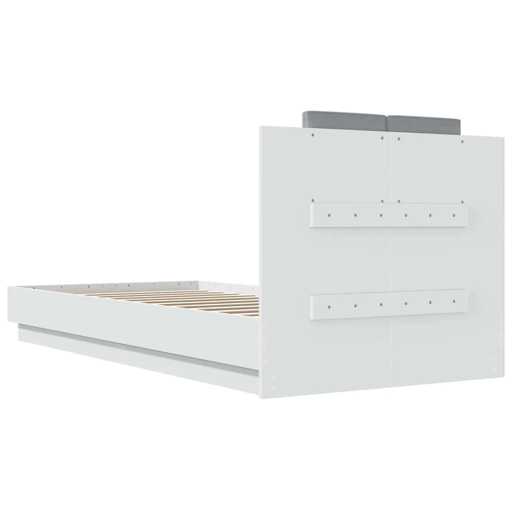 Letto con LED Bianco 80 x 200 cm Legno ingegnerizzato 3429661
