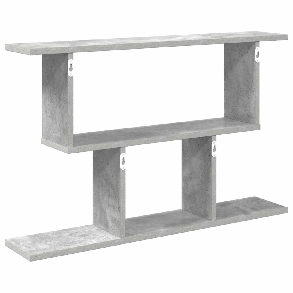 Scaffale da parete Grigio Cemento 80 x 15 x 50,5 cm 8012287