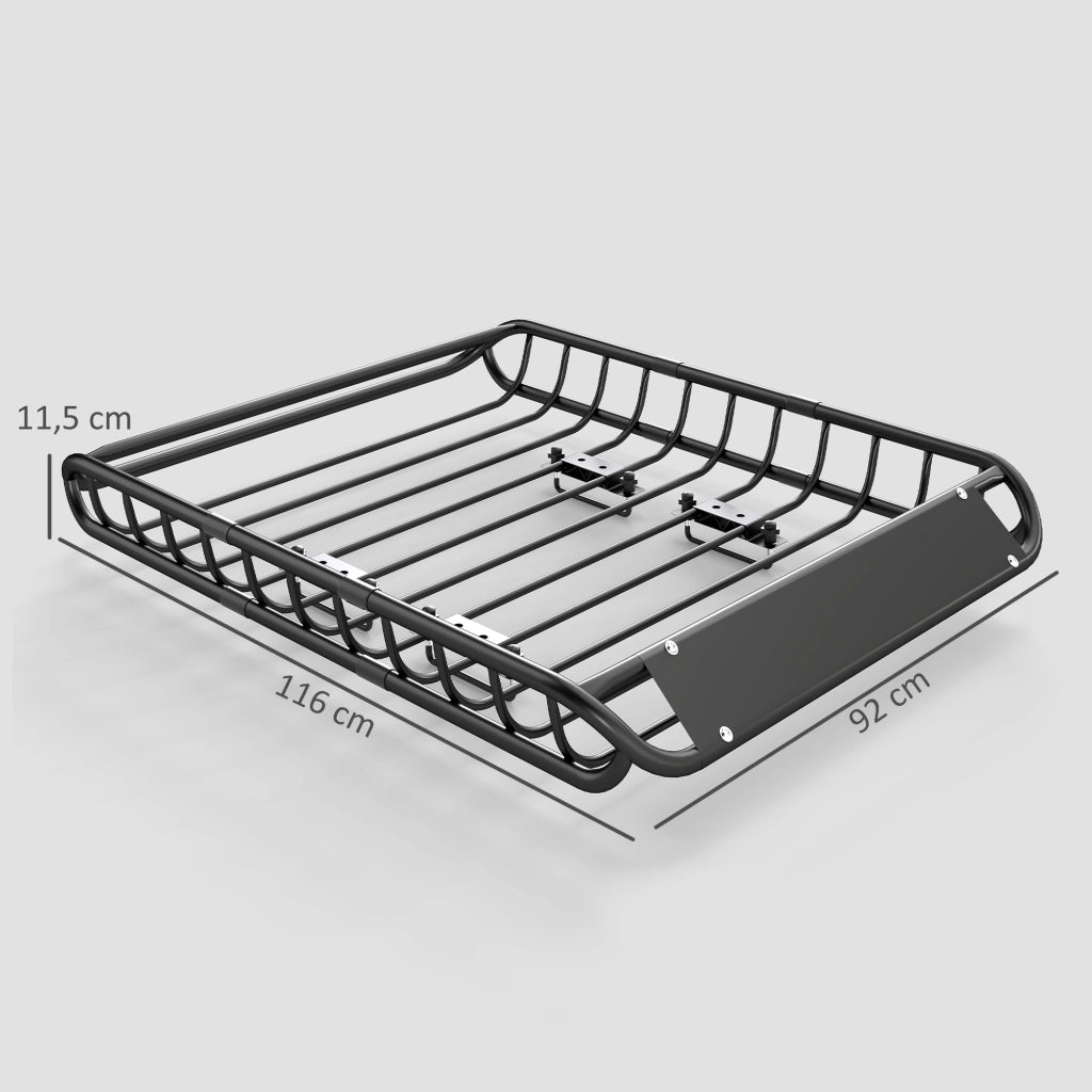 Portabagagli Universale per SUV e Camion ¨C zephmum ¨C Nero 116x92x11.5 cm