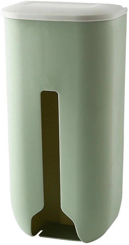 Supporto per sacchi in plastica multifunzionale - Progettato per risparmiare spazio - Montaggio a parete - 10L - Adatto per cucina, ufficio, garage, bagno