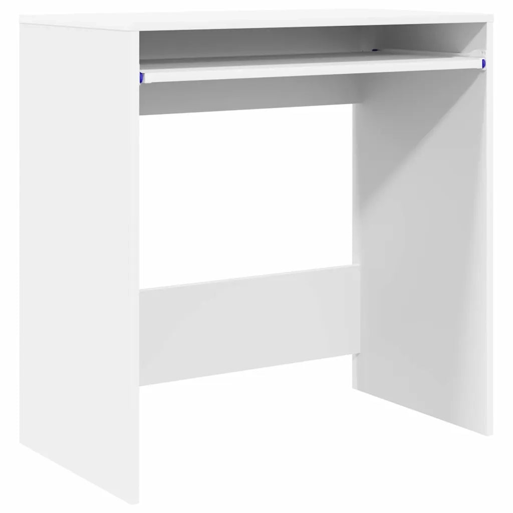 Scrivania | Tavolo da Ufficio Bianco 77.5 x 43 x 79 cm Legno multistrato