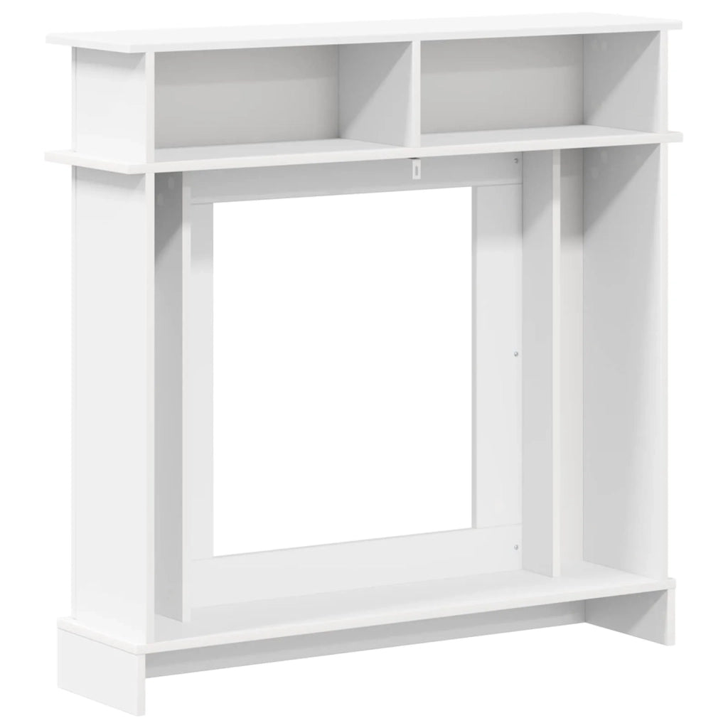 Cornice per camino Bianco 102 x 26 x 100 cm 8006642