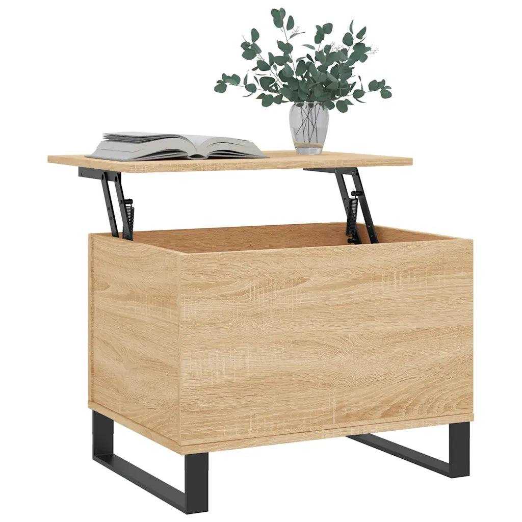 Tavolino salotto | Tavolino da caff¨¨ | Tavolino da Soggiorno Rovere Sonoma 60x44,5x45 cm Legno Multistrato