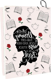 Copertina per Libro Rimborsabile Vintage - Protezione per Libri con Nylon - Copertine per Notebook Elastiche - Adatta per Libri da 9 x 11 Pollici - Per Scuola Università Studenti - Lavabile e Riciclabile