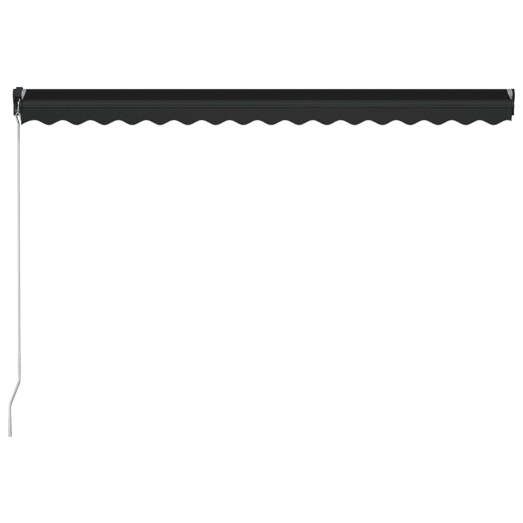 Tenda da Sole Retrattile Manuale 450x300 cm Antracite 3051240
