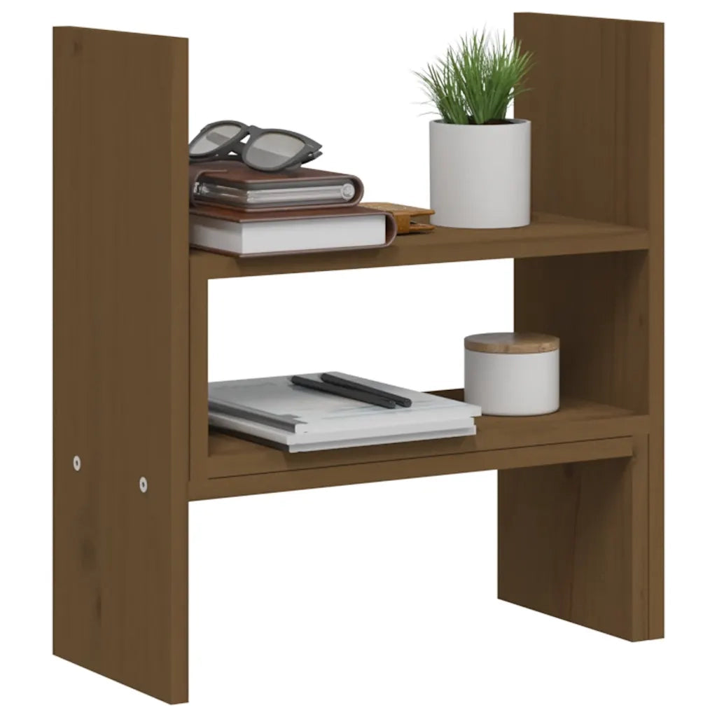 Supporto Monitor Miele (39-72)x17x43 cm Legno Massello di Pino cod mxl 64331