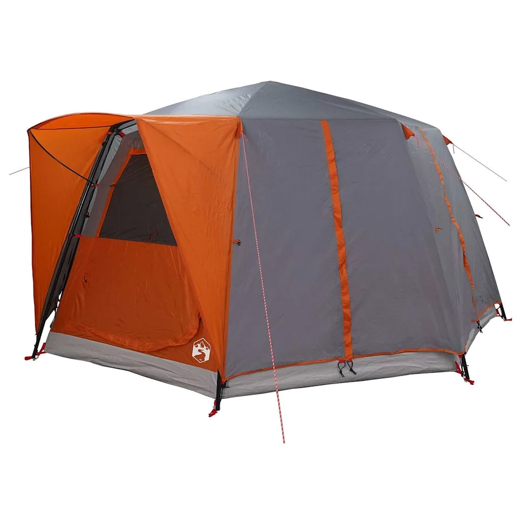Tenda da cabina per 6 persone con tetto Grigio e arancione 42004025