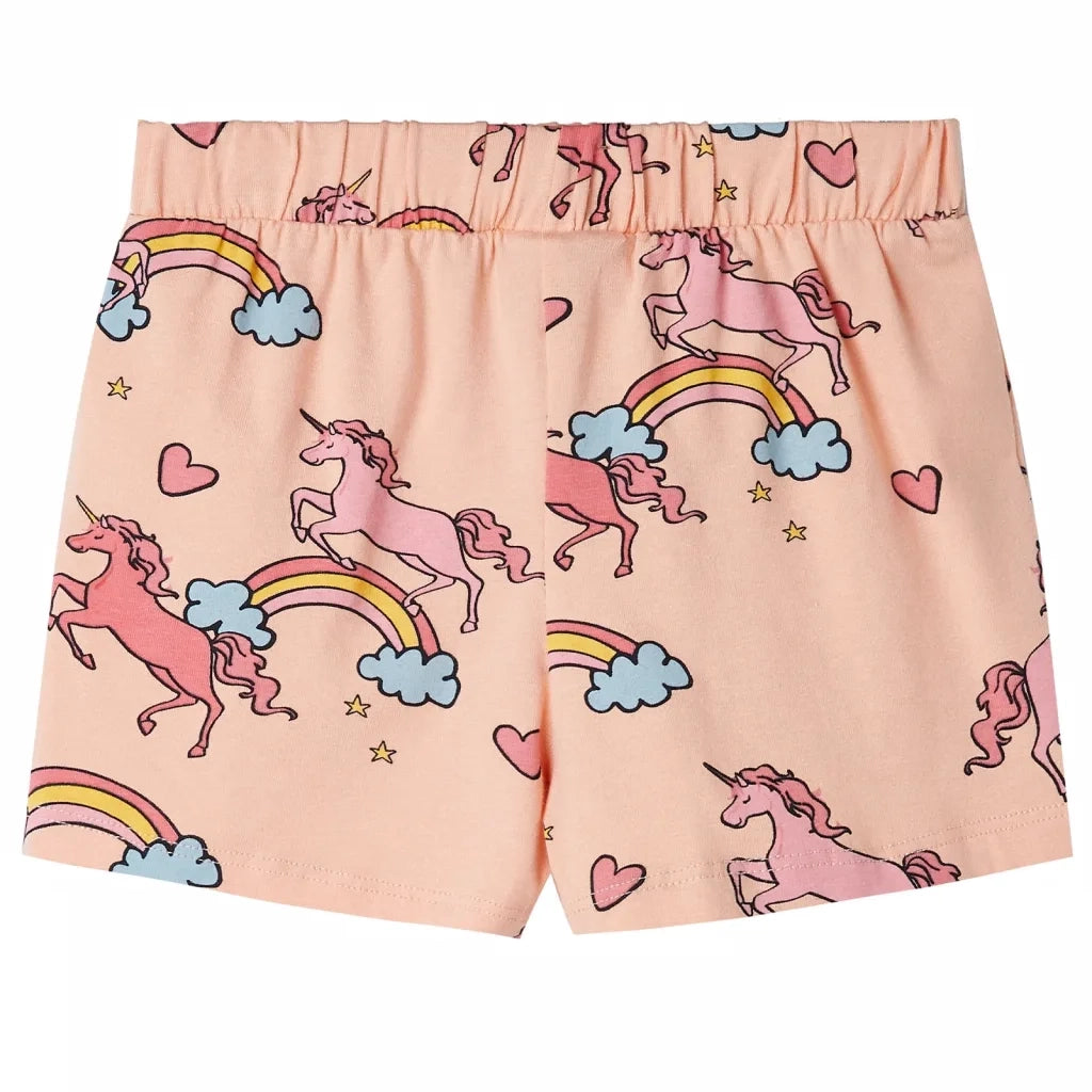 Pigiama da Bambina a Maniche Corte Arancione Chiaro 104 CFW5913241