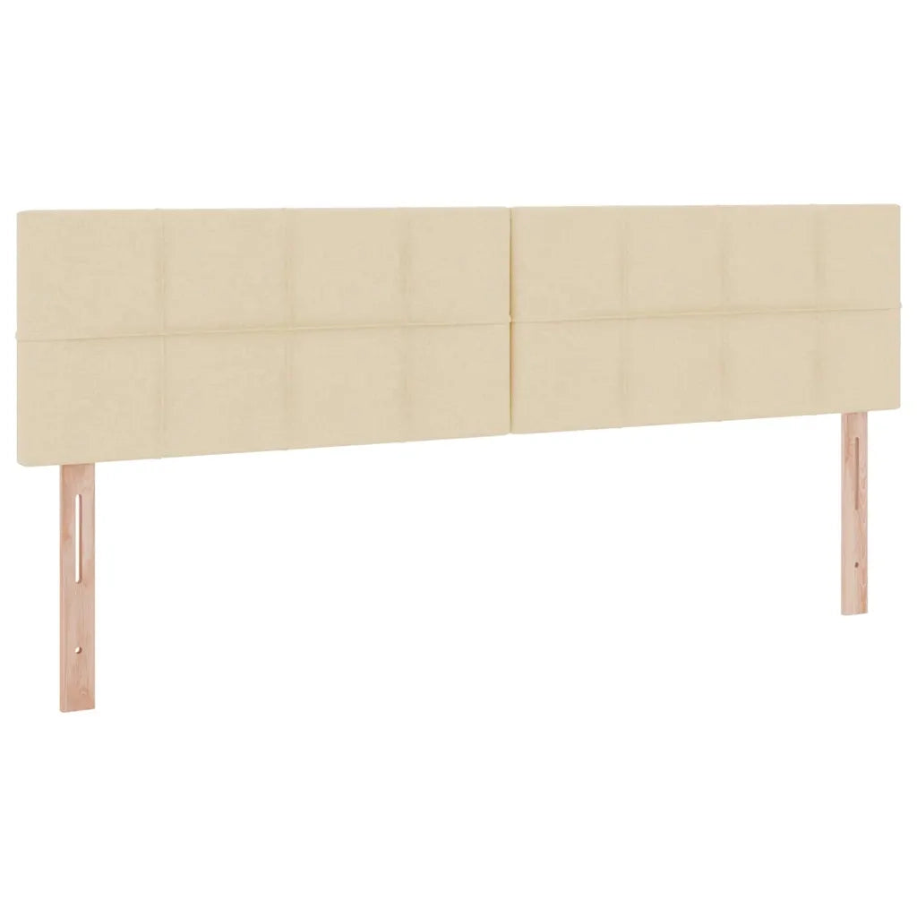 Letto con contenitore LED e materasso Crema 180 x 200 cm