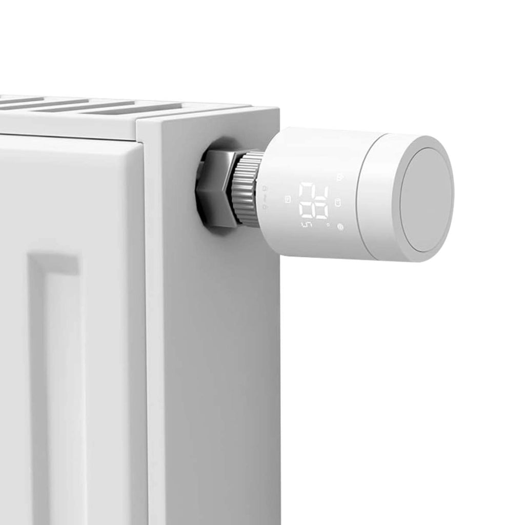 Termostato per Radiatore Modello W600 Compatibile Zigbee / Thread Bianco Aqara