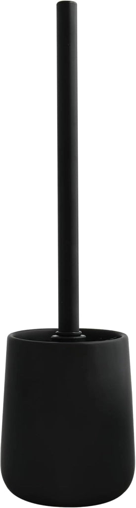 PORTA SCOPINO MAONIE CON SUPPORTO IN CERAMICA- Nero Opaco- SPIRE- pezzi 1